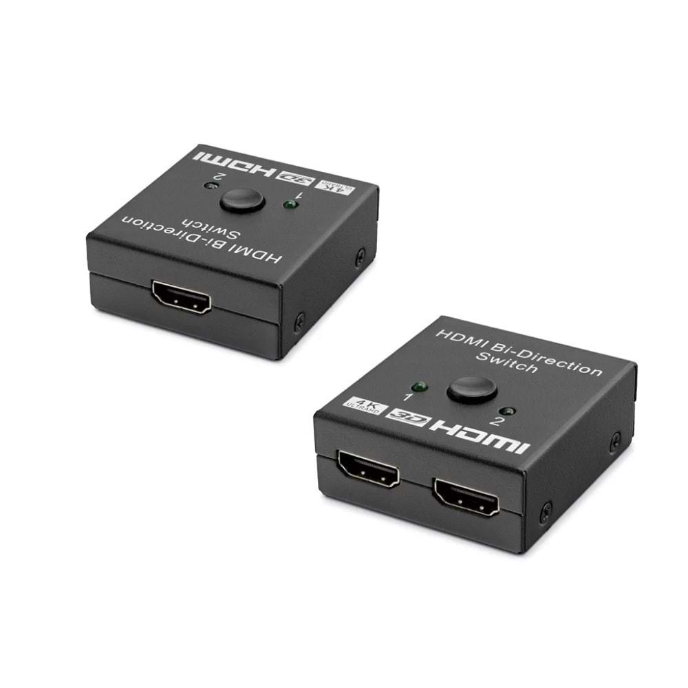 Netojen NT-212 2 Port Hdmı Switch 4K