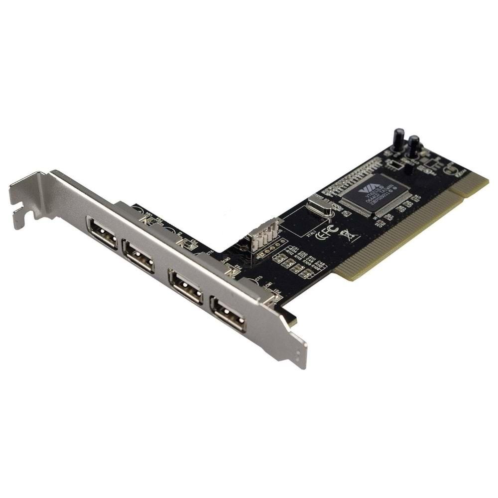 Netojen NT-347 Pcı Usb Card 4 Port