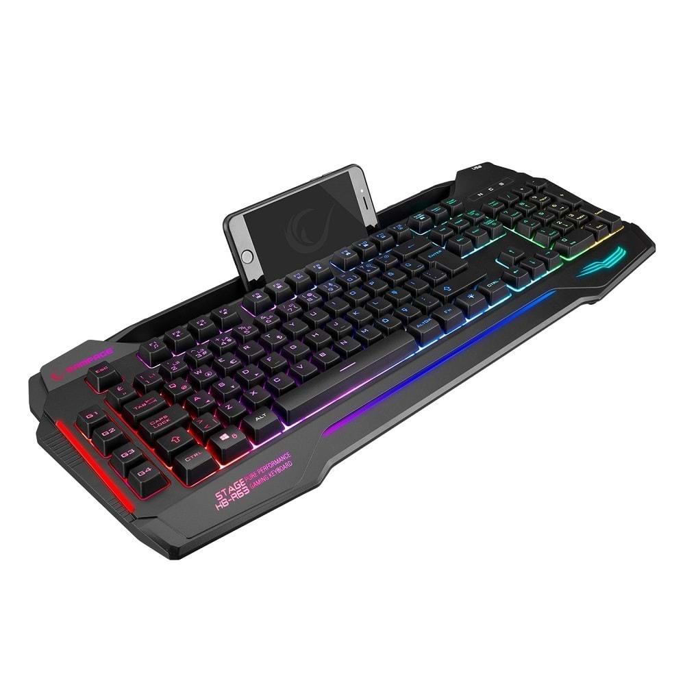 Rampage Kb-R63 Stage Siyah 4 Makro Fonksiyon Sese Duyarlı Işıklı Rainb