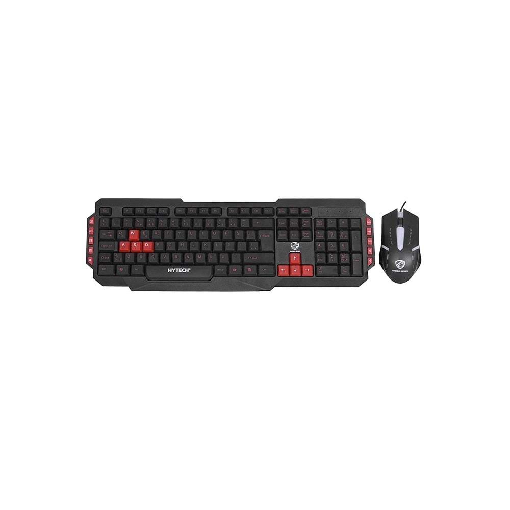 Hytech Hkm-58 Gamy Plus Usb Q Gaming Oyuncu Klavye Mouse Set