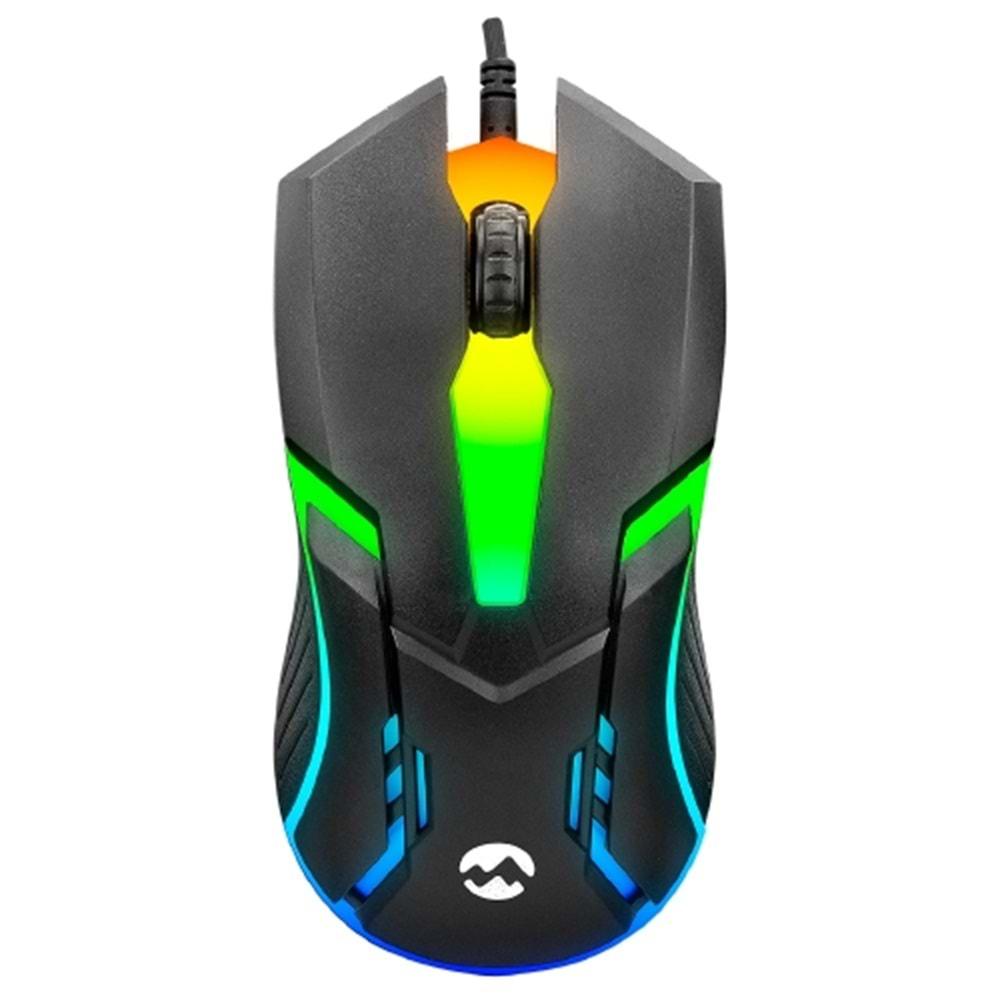 Everest Sm-G52 Inventory Usb Siyah Rgb Işık Efektli Gaming Mouse