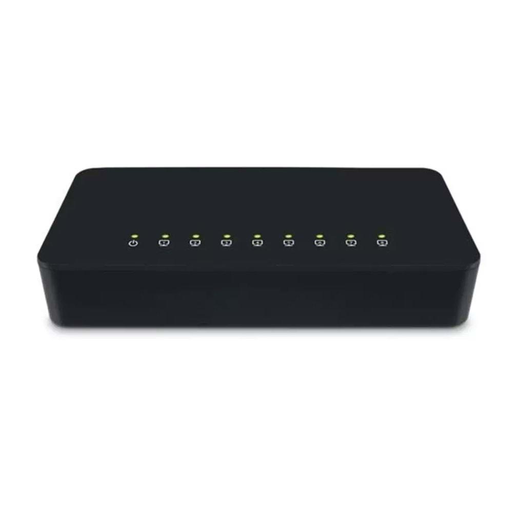 Netojen NT-448 8 Port Switch 10/100Mbps