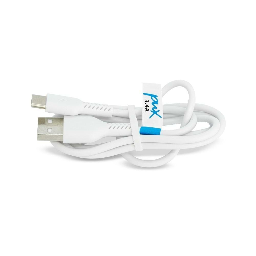 Pux PX-DTM3 3.4a Usb Mikro Usb Hızlı Data & Şarj Kablosu