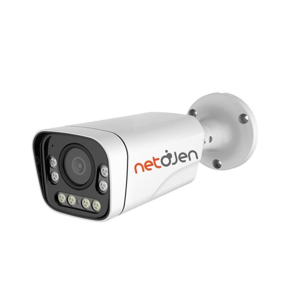 Netojen NT-945 5mp Fullcolor Poeli Sesli Ip Bullet Metal Güvenlik Kamerası (8Led)