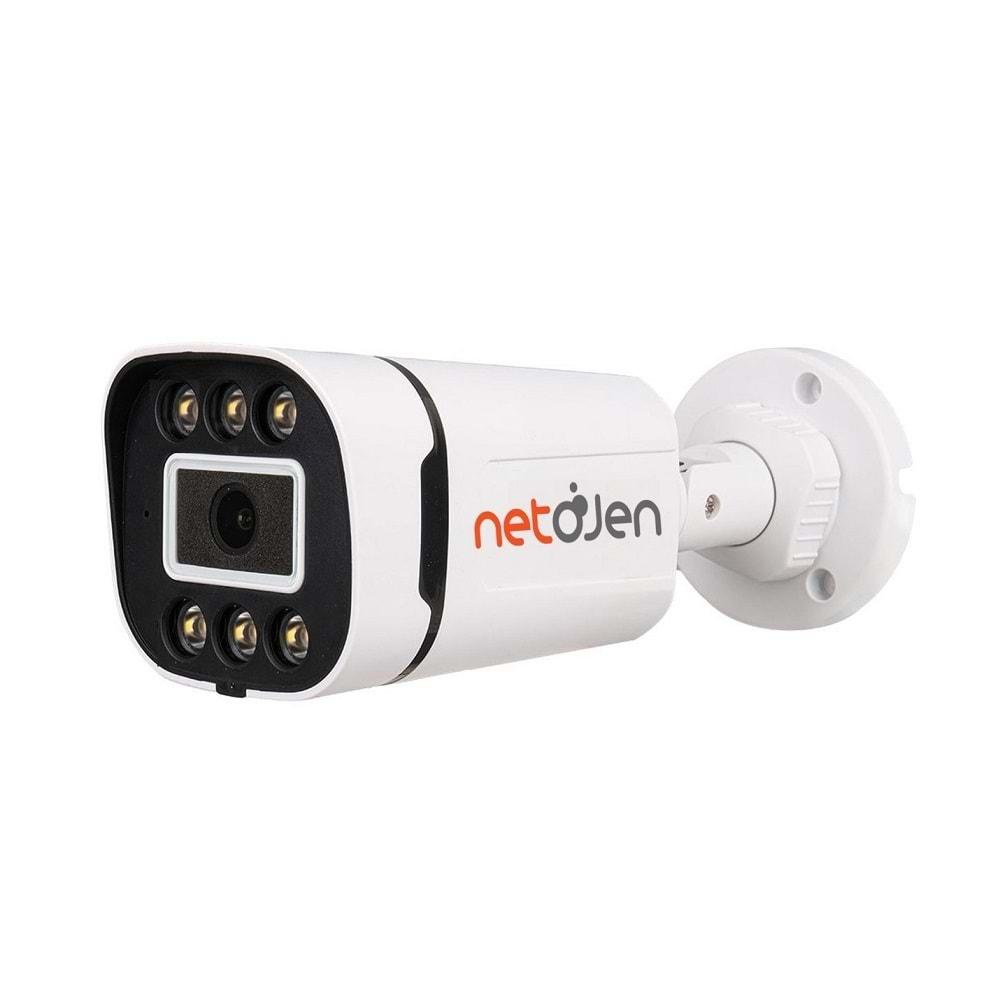 Netojen NT-946 5mp Fullcolor Poeli Sesli Ip Bullet Güvenlik Kamerası (6Led)