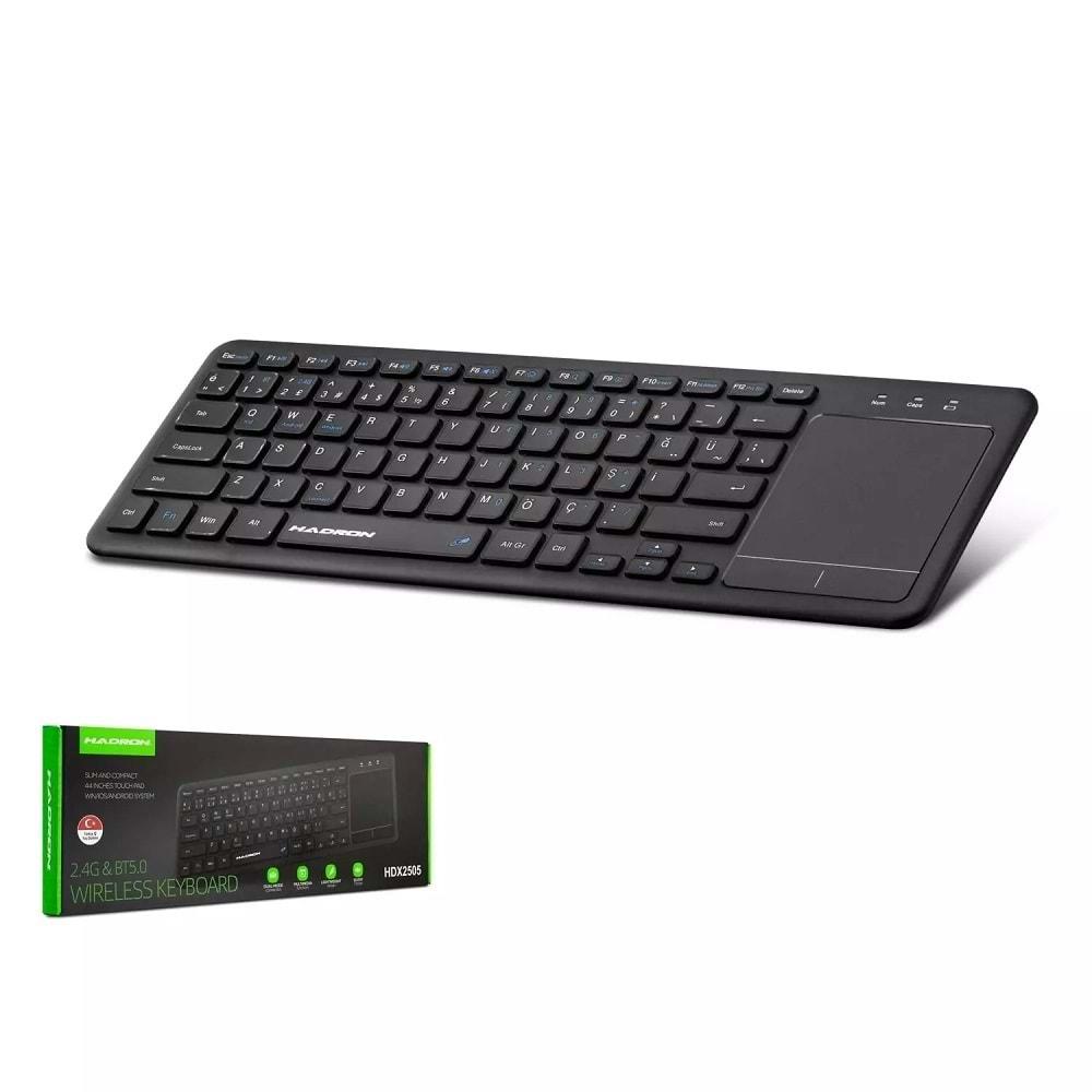 Hadron HDX2505 Bluetooth - Toch Pad - Kablosuz Klavye Mouse