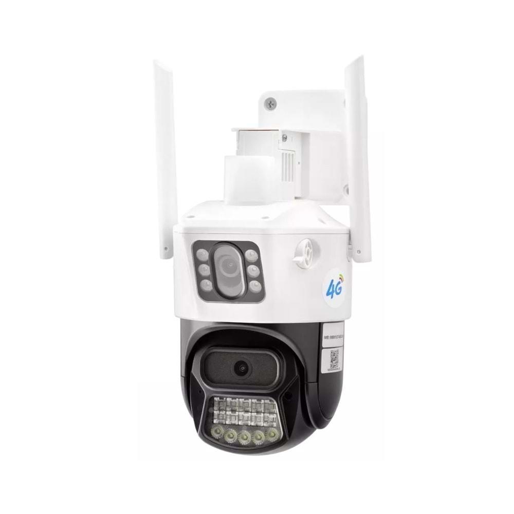 Radex Rx-394G Speed Dome Kamera 4G 2*3Mp Lens Beyaz