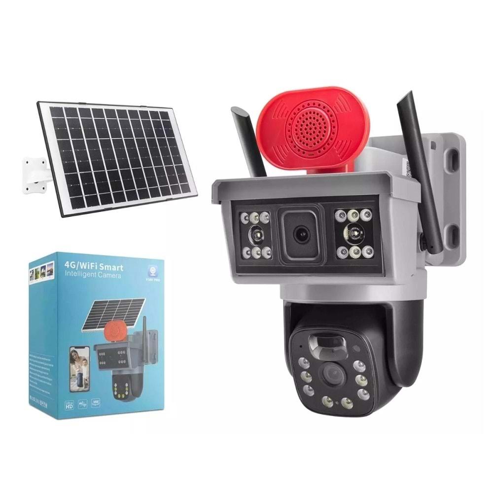Netojen NT-15G Solar 4G Kamera 2*3Mp Lens V380