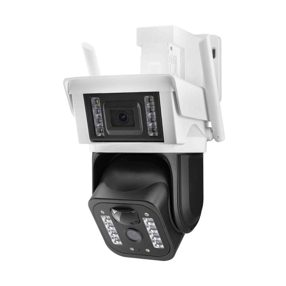 Netojen NT-33Ai Solar Wifi Kamera 2*3Mp Lens V380