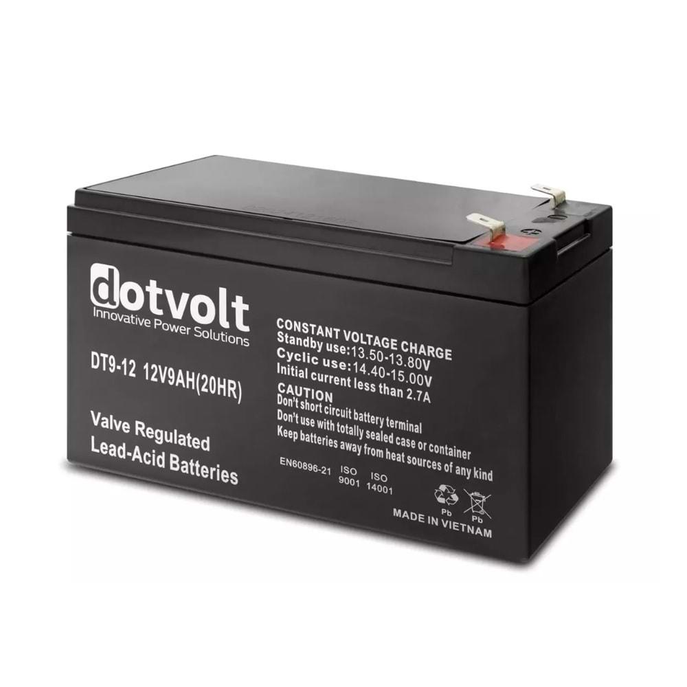 Dotvolt DT9-12 Kuru Tip Akü 12V 9Ah