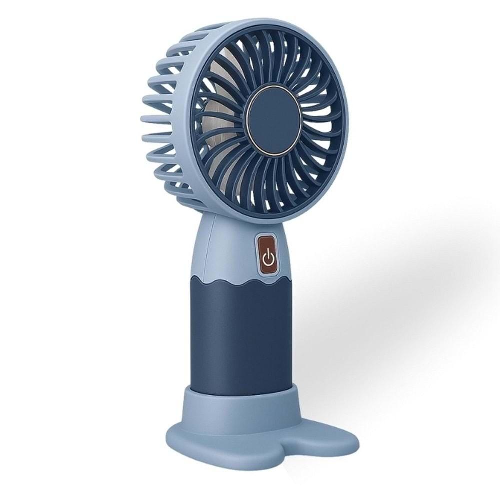 Netojen NT-811 Taşınabilir Mini Fan Lila-Gri