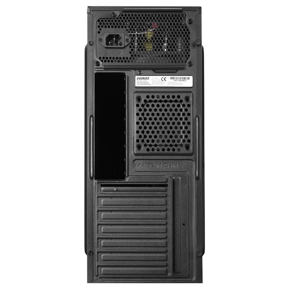 Everest K220 Peak 350W SMD PSU 2*USB2.0+HD Audio Mid-Tower Kompakt Tasarım ATX PC Kasası