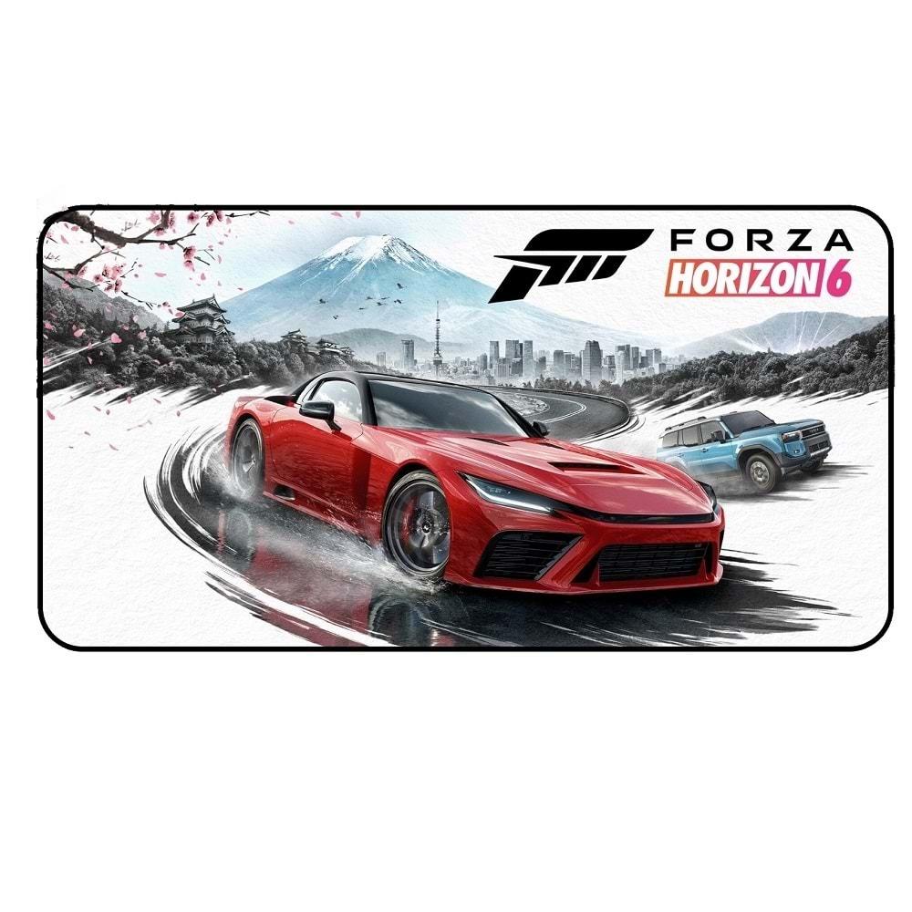 Netojen NT-733 Desenli Gaming Mouse Pad 90cm *40cm *3mm Kırmızı Forza