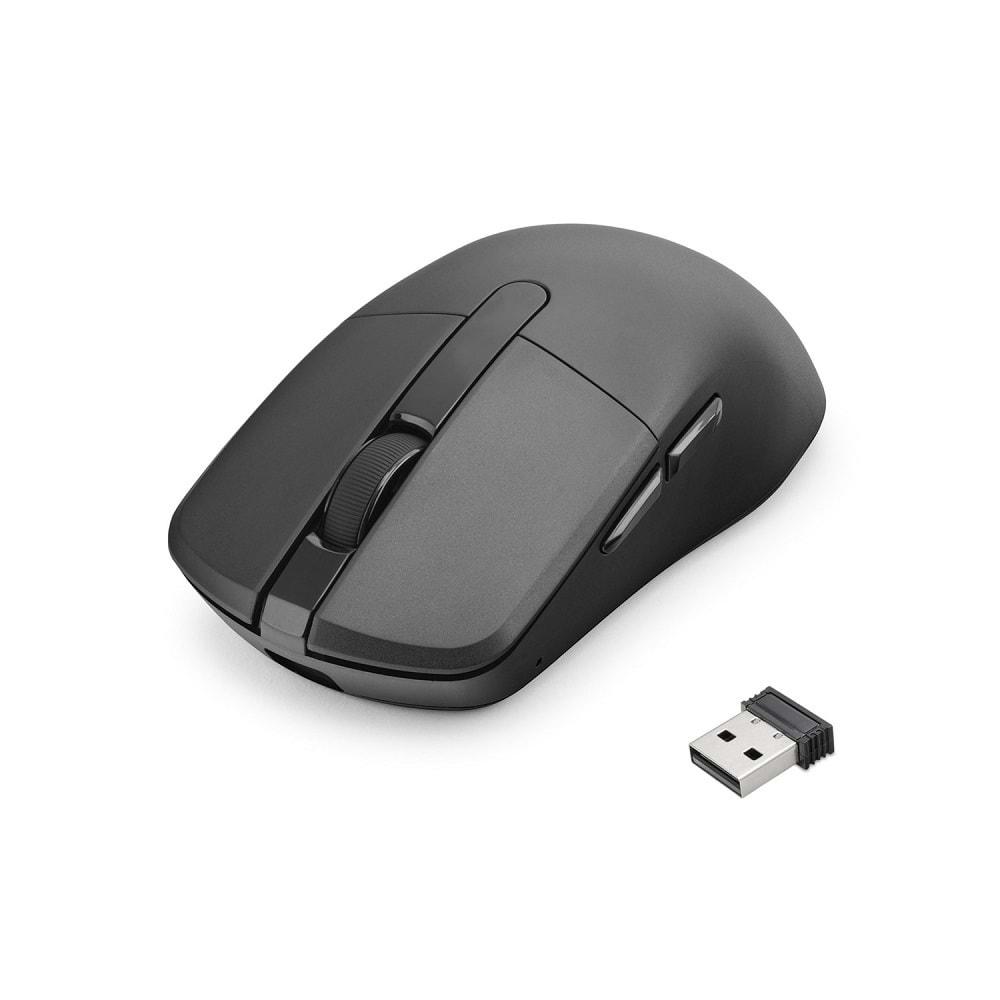 Hadron HDX3414 Dual Mode Şarjlı Kablosuz Mouse Bluetooth 2.4 GHz 6200 DPI Siyah