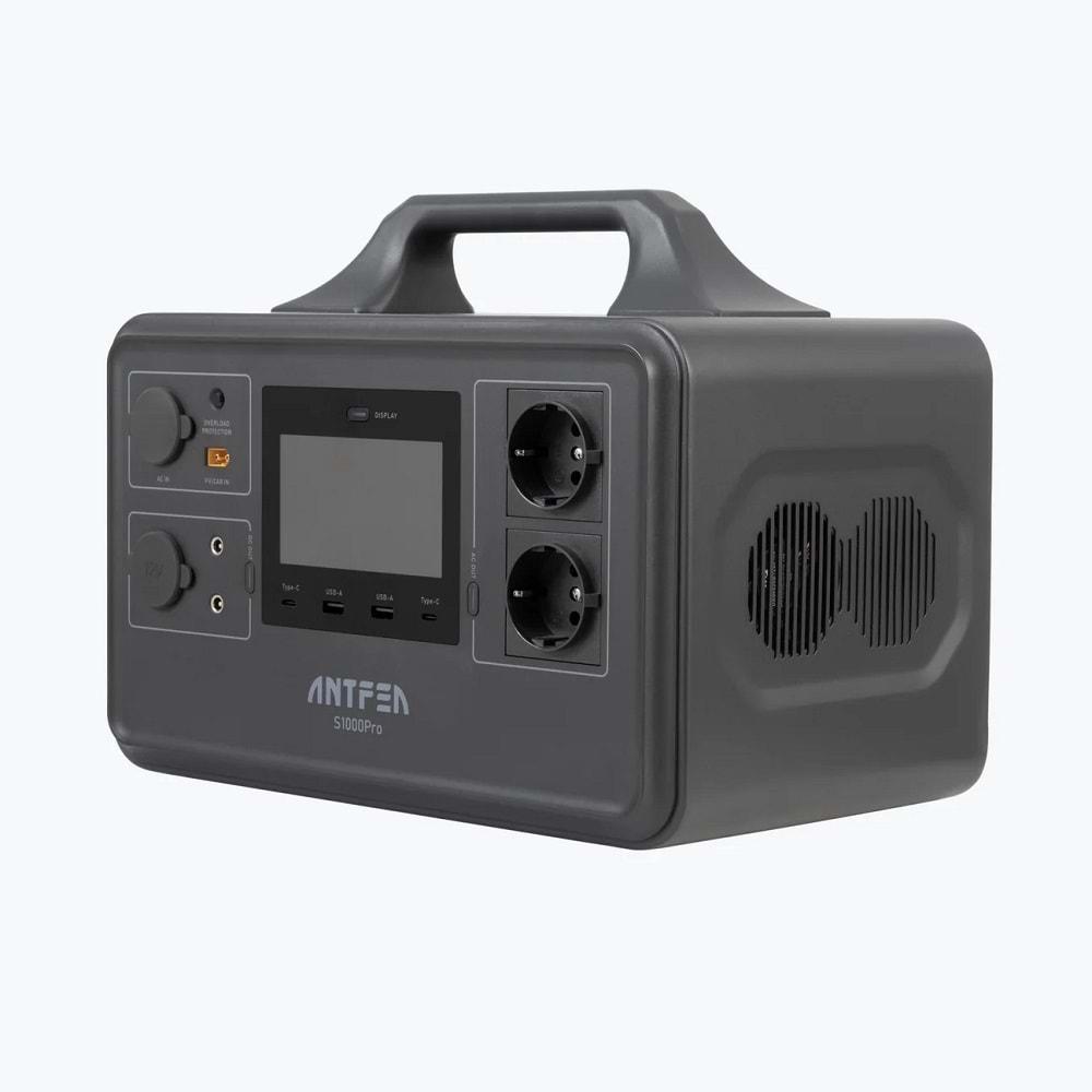 Antfea S1000Pro 1000W Taşınabilir Güç Sistemi (Güneş Paneli Uyumlu)