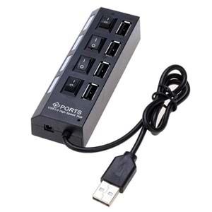 Netojen NT-121 Usb 2.0 Anahtarlı 4 Port Usb Hub