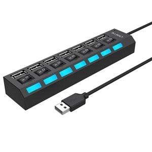 Netojen NT-147 7 Port Anahtarlı 2.0 Usb Hub