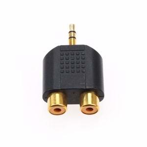 Netojen NT-188 2Rca Dişi 3.5Mm Stereo Erkek Çevirici Adaptör