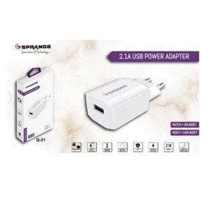 Sprange Q-21 2.1A Travel Charger Başlık