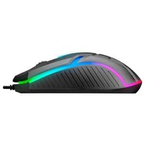 Everest Sm-G52 Inventory Usb Siyah Rgb Işık Efektli Gaming Mouse