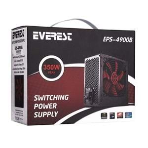Everest Eps-4900B Peak-350W 3*Sata 6+4 Pın 12Cm Fanlı Power Supply