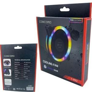 Concord C-892 Rgb Lıghtnıng Colıng Fan