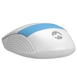 Everest SM-18 Usb Beyaz/Mavi 2.4Ghz Optik Kablosuz Mouse