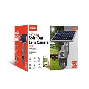 Blic BLM-63 4mp 4G Sim Kartlı +7.5W Solar + Dual Lens + Hafıza Kartlı + Wifili + Güvenlik Kamerası