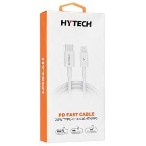 Hytech HY-XPD20 TypeC to Lightning PD Hızlı Şarj Kablosu 1mt