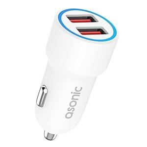 Asonic AS-XC205 3.1A İki Usb Araç Şarj Cihazı