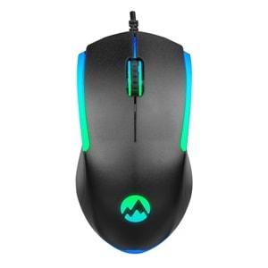 Everest GX56 ZONE Usb Siyah 3D Optik Led Mouse