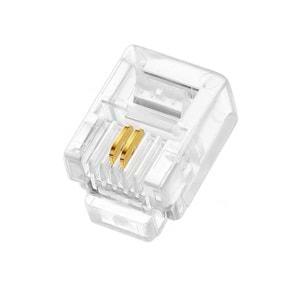 Hadron HDX5018 RJ11 2Pin Telefon Konnektör 100lü