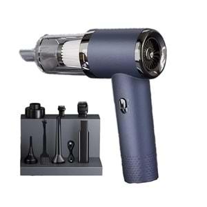 Enkado Raca-M Vacuum El Araç Süpürgesi Çekme ve Üflemeli 2 Kademe 12000 Pa Mavi