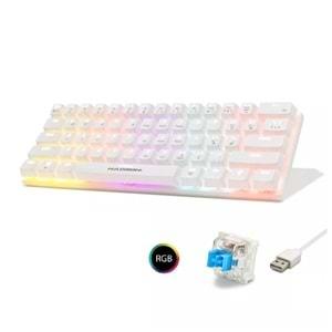 Hadron G508B Beyaz Mekanik Blue Switch Rgb Oyuncu Klavye