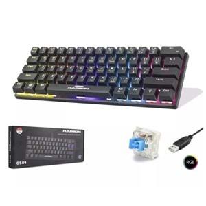 Hadron G509B Siyah Mekanik Blue Switch Rgb Oyuncu Klavye