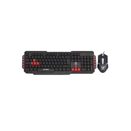 Hytech Hkm-58 Gamy Plus Usb Q Gaming Oyuncu Klavye Mouse Set