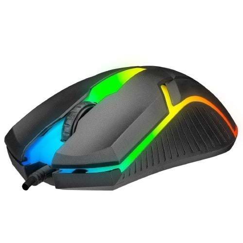 Everest Sm-G52 Inventory Usb Siyah Rgb Işık Efektli Gaming Mouse