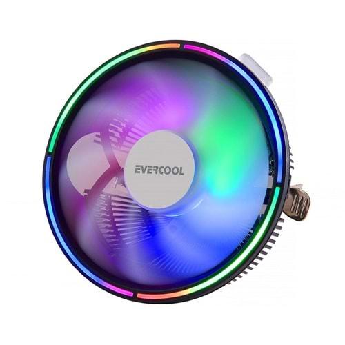 Evercoll CS-13 Combo İşlemci Fanı RGB`li