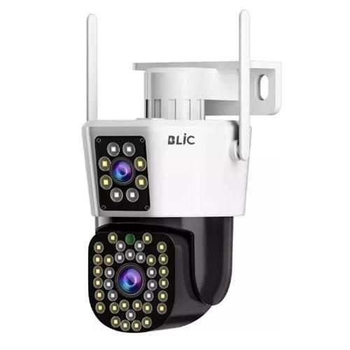 Blic Blm-55 Dual Lens 2.4G Wi-Fi 4 Mp Ultra Hd Ip Kamera