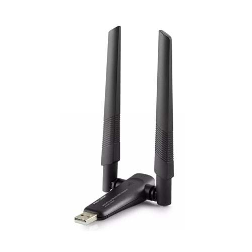 Pix-Link Uax04 Wifi Adaptör 2.4Ghz & 5Ghz Aıc8800D Ax1800 Wifi6