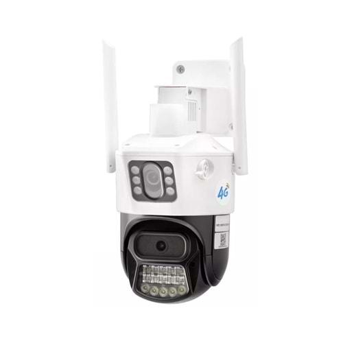 Radex Rx-394G Speed Dome Kamera 4G 2*3Mp Lens Beyaz