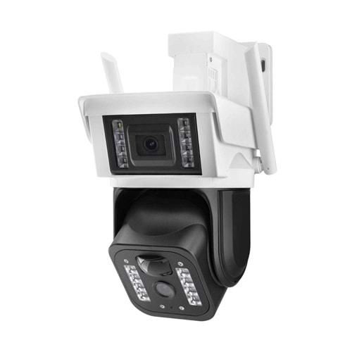 Netojen NT-33Ai Solar Wifi Kamera 2*3Mp Lens V380