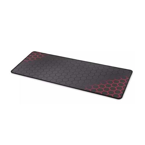 Netojen NT-537 Mouse Pad 300*700Mm Petek Desenli Kırmızı