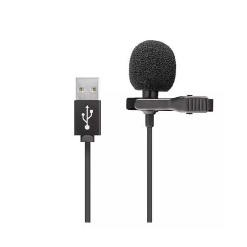 Hadron HD569 Usb Bilgisayar Yaka Mikrofonu