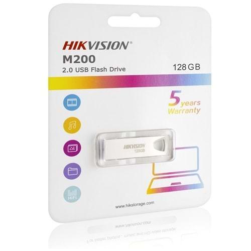 Hikvision M200-128Gb Flash Bellek 128Gb Usb2.0 Usb Metal