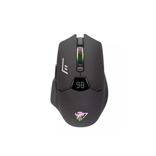 Hadron G400 Kablosuz Gaming Mouse Dual Mod Sessiz RGB - Siyah