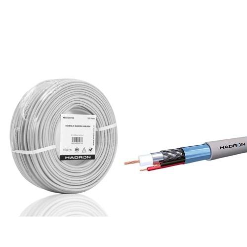 Hadron 2x0.50 mm 100mt CCTV Kablo