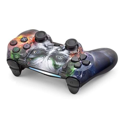 Netojen NT-546 PS4 GamePad Joker Desenli Bluetooth Oyun Kolu DoubleShock4