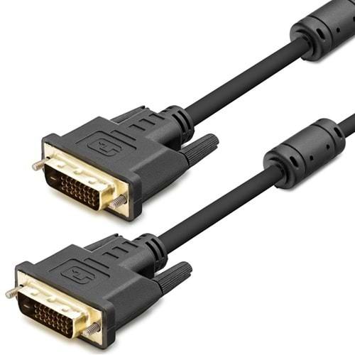 Hadron HDX7751 DVI-D 24+1 Görüntü Kablosu 1.8 m Siyah
